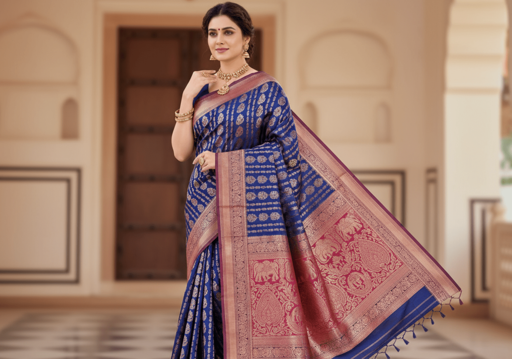 Pure Banarasi Silk