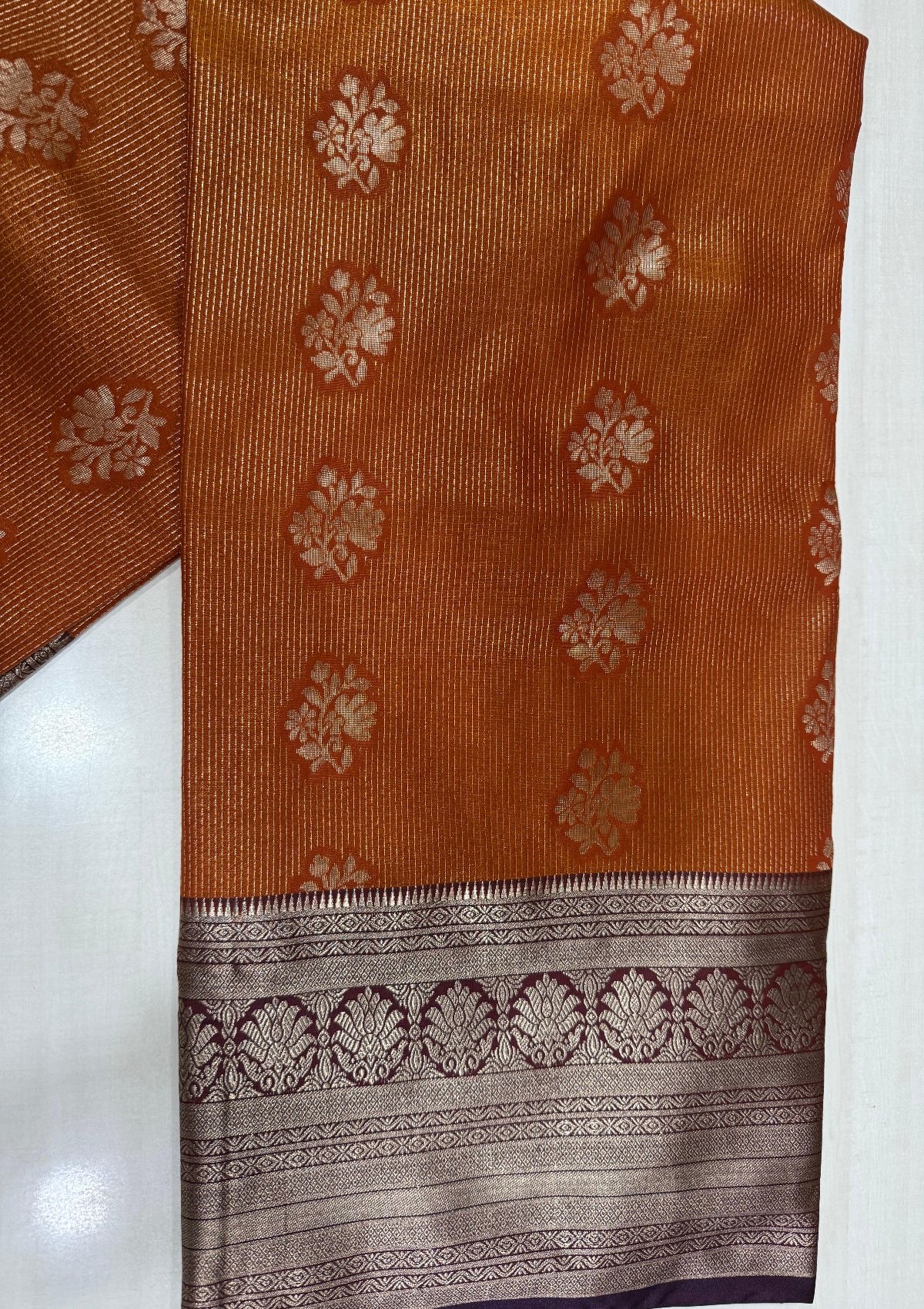 Regal Organ Chanderi Silk Saree - D00041