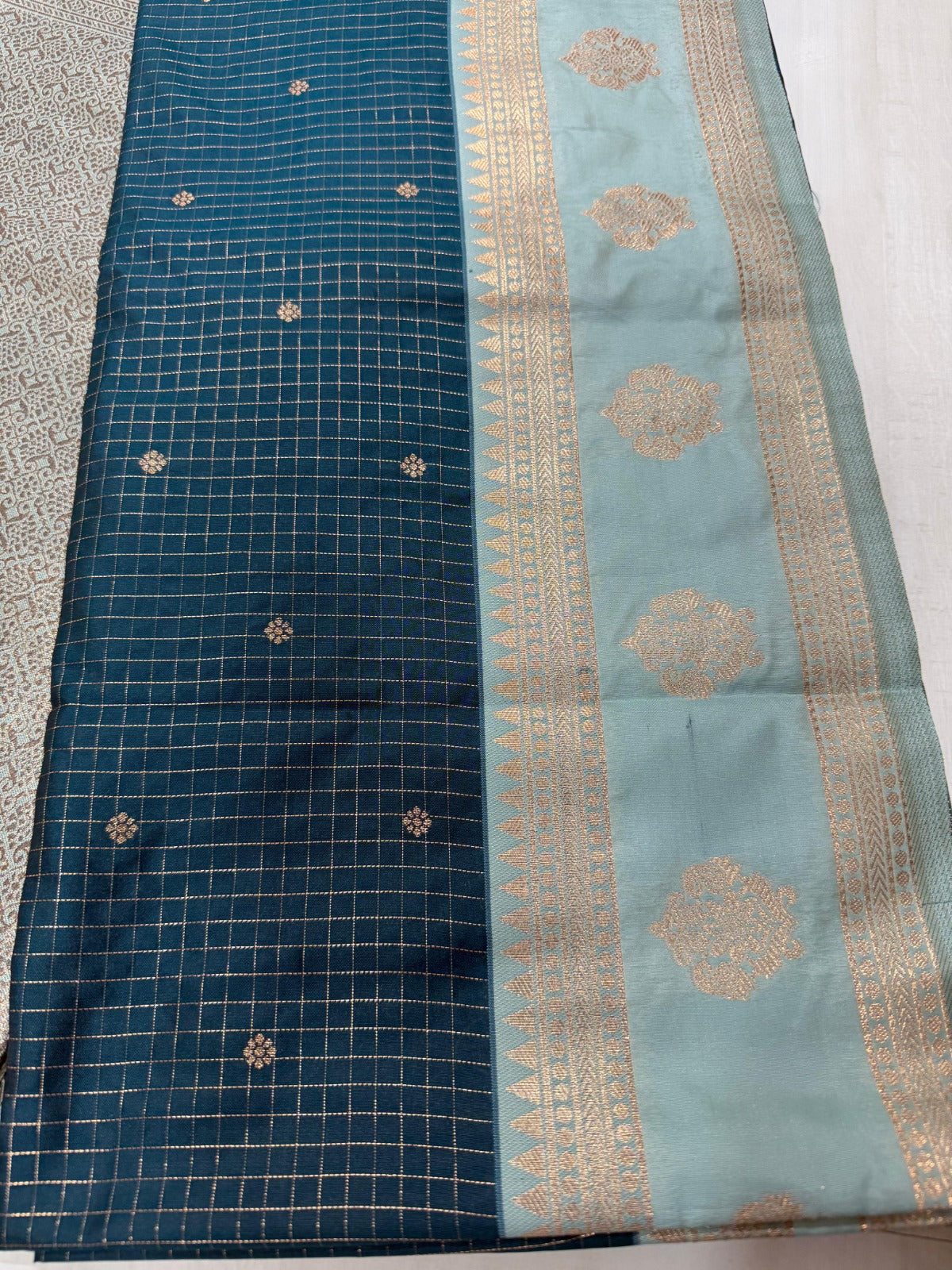 Deep Teal & Sky Aqua - D00043