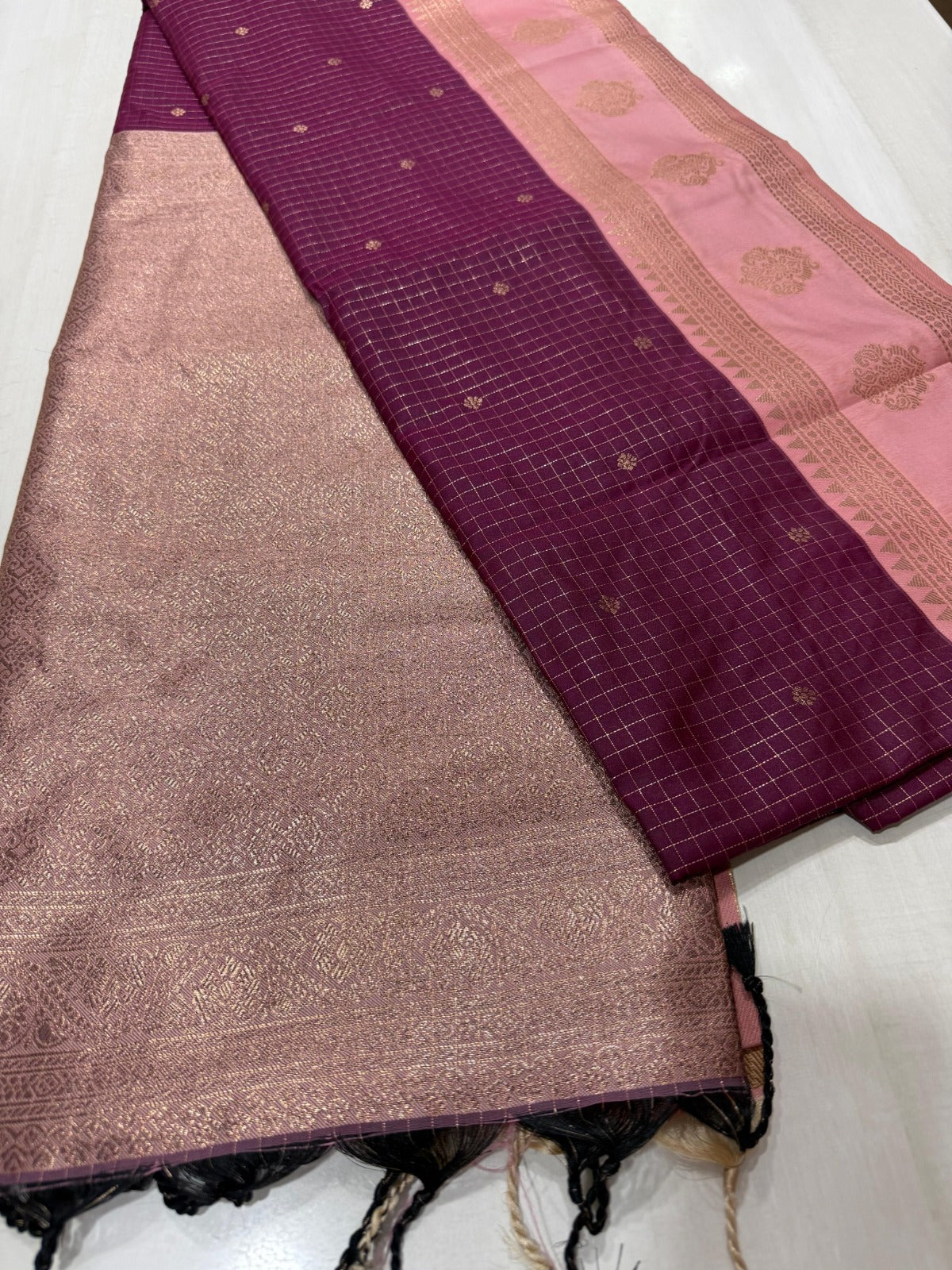 Magenta Purple & Rose Pink - D00045